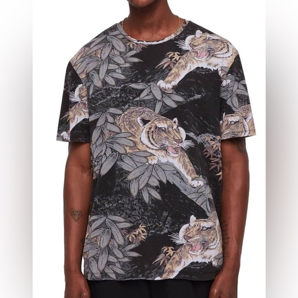 All Saints Chokai Tiger Tee oversized - Picture 4 of 5